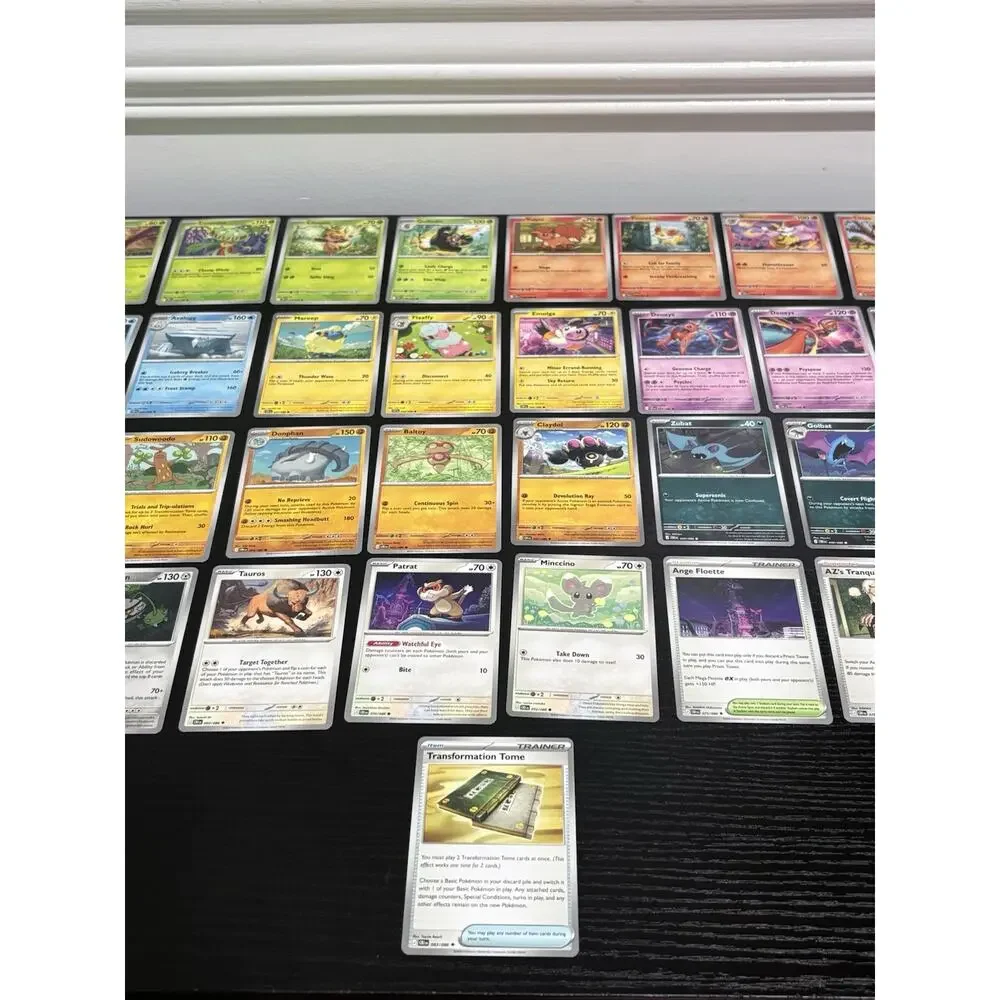 Pokemon TCG Chaos Rising Common & Uncommon Near Mint Bulk Cards - Lot of 41/86